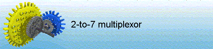 2-to-7 multiplexor