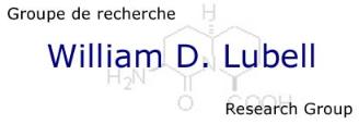 Groupe de recherche - William D. Lubell - Research Group