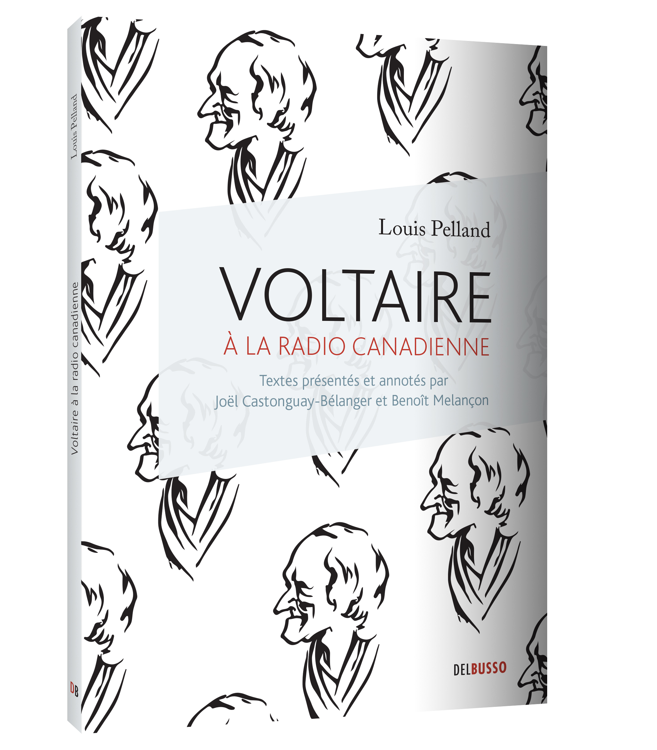 Voltaire à la radio canadienne, 2013, couverture