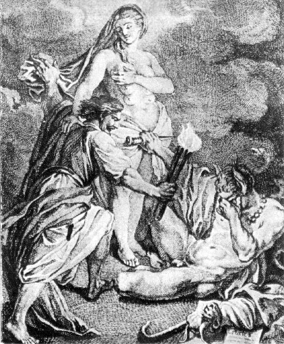 Delisle de Sales, frontispice de la Philosophie de la nature