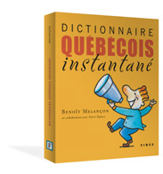 Dictionnaire québécois instantané, 2004, couverture