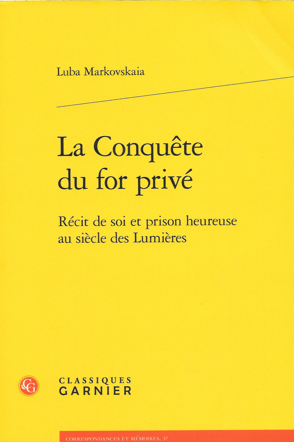 Couverture de Luba Markovskaia (2019)