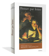 Penser par lettre, 1998, couverture