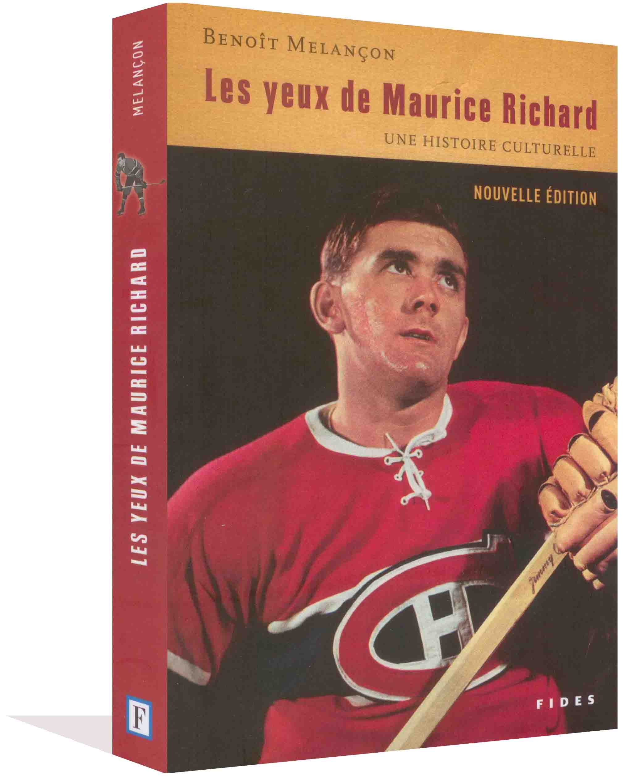 Les Yeux de Maurice Richard, 2008, couverture